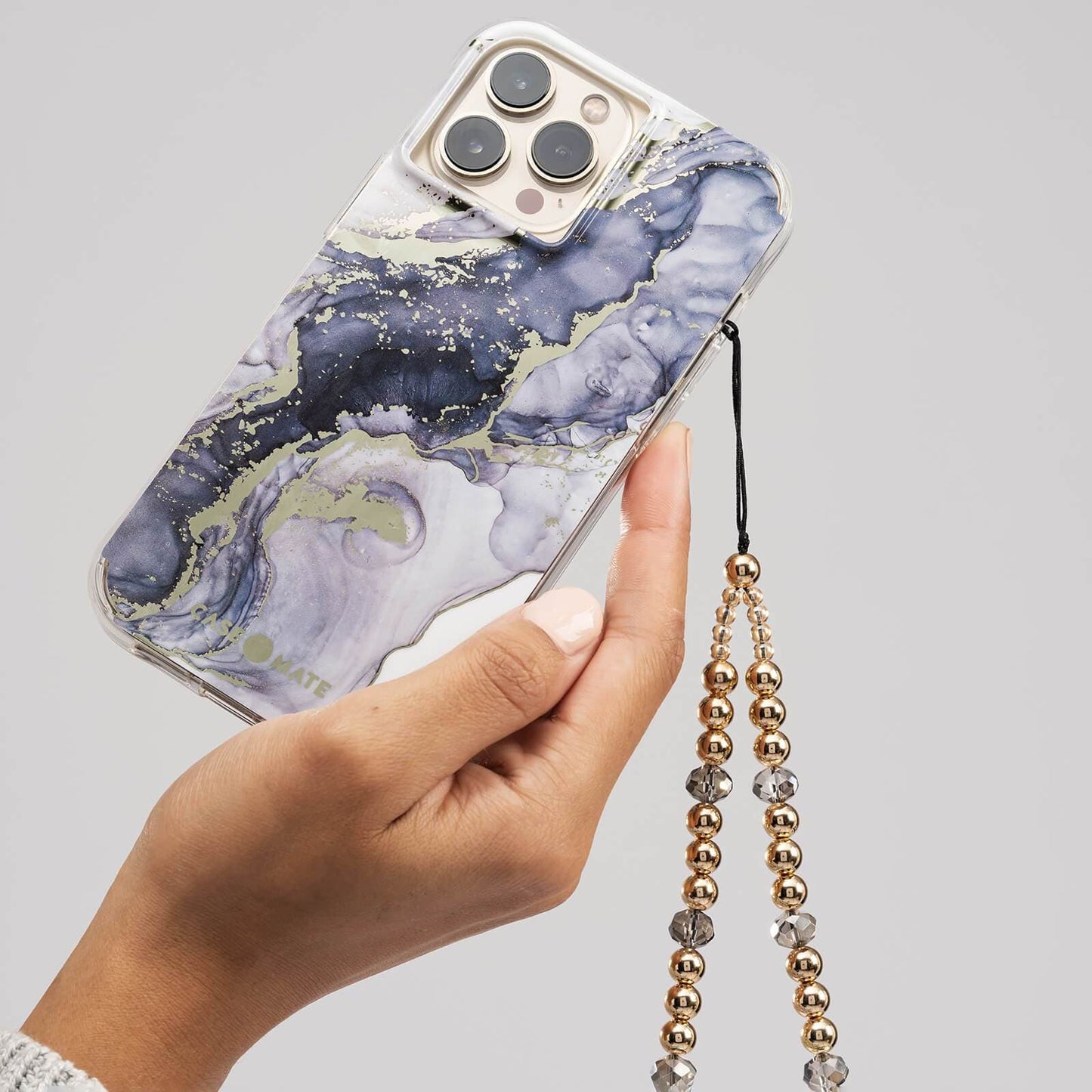 Navy Marble - iPhone 13 Pro