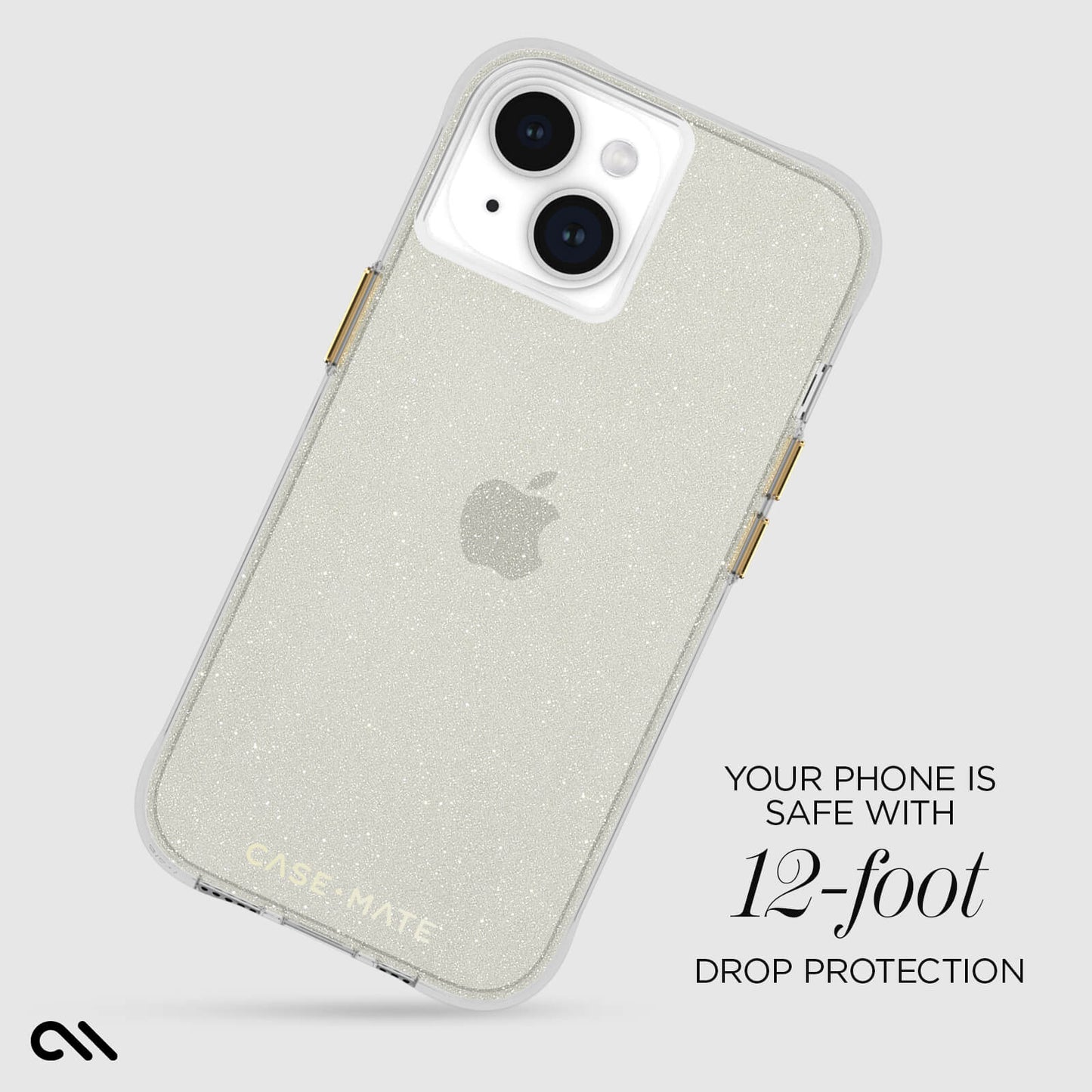 Sheer Crystal Gold - iPhone 15 Plus