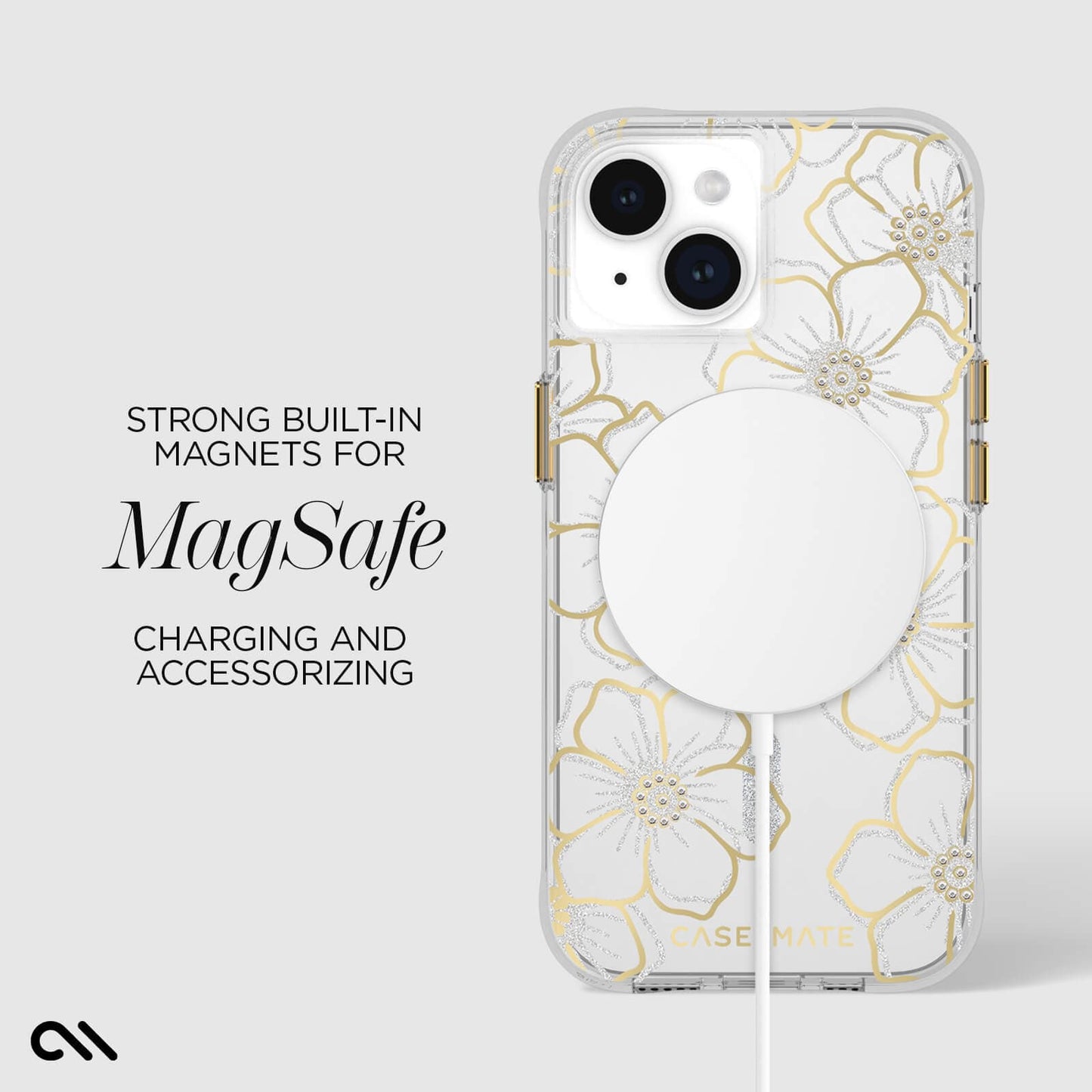 Floral Gems MagSafe - iPhone 15 Plus