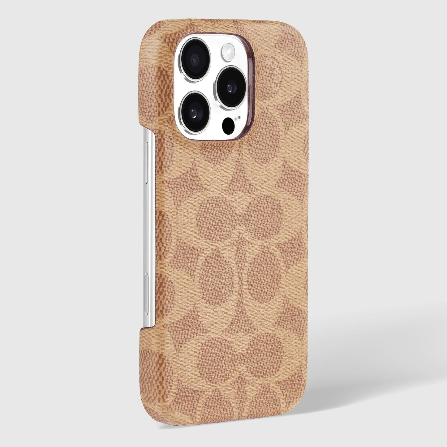 Coach Slim Wrap Signature Canvas Tan - iPhone 16 Pro