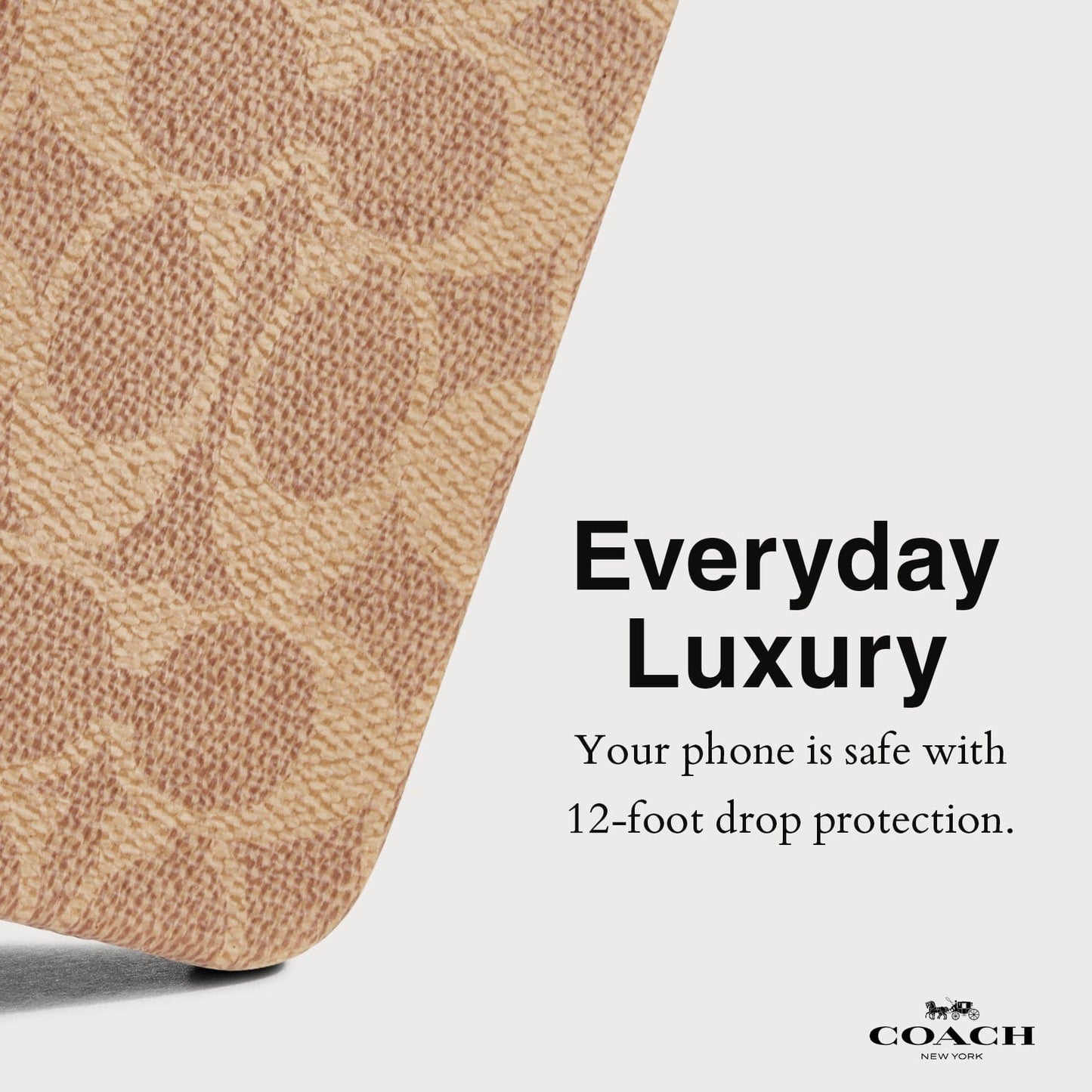 Coach Slim Wrap Signature Canvas Tan - iPhone 16 Pro Max