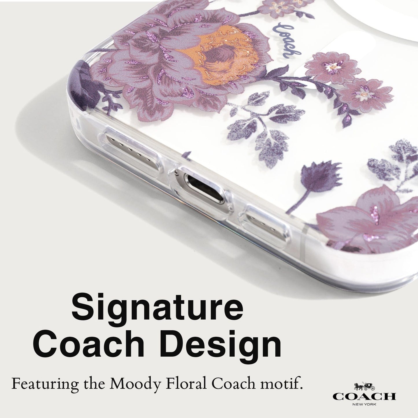 Coach Moody Floral MagSafe - iPhone 15 / 14 / 13