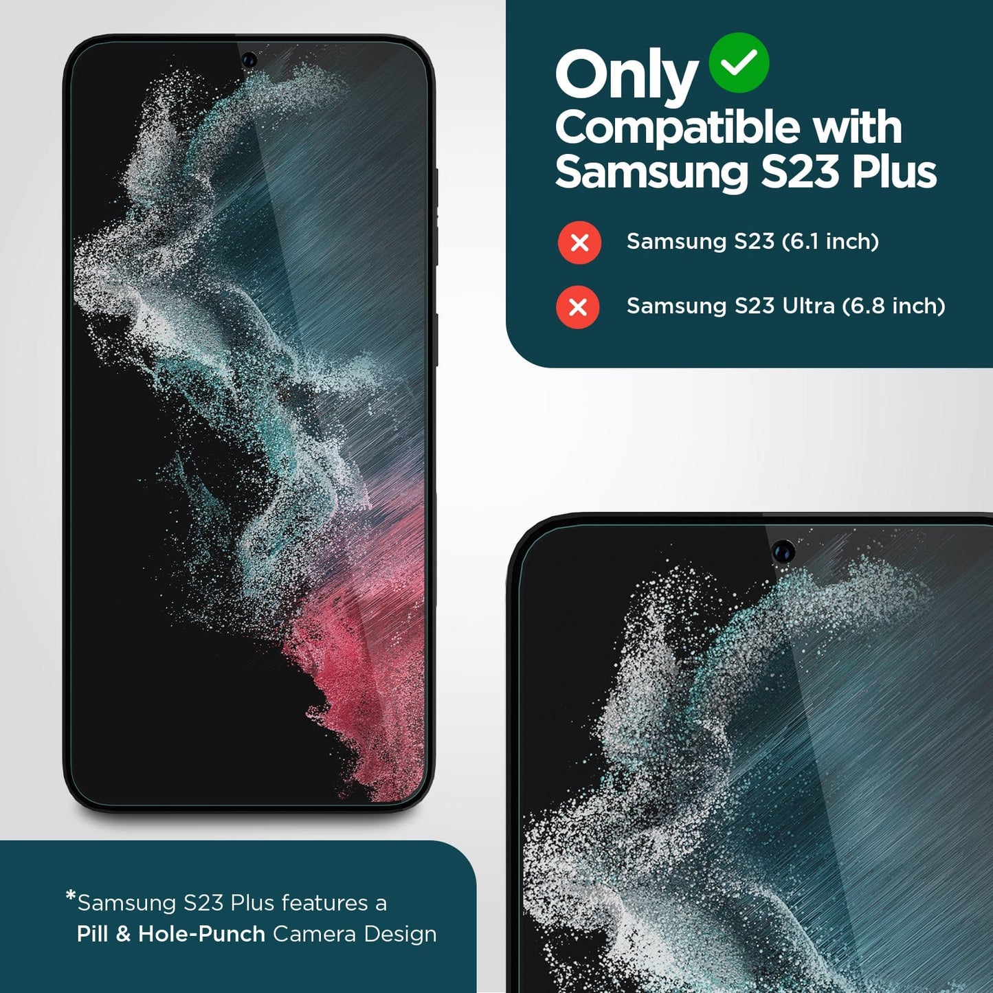 FlexiShield Screen Protector - Galaxy S23+