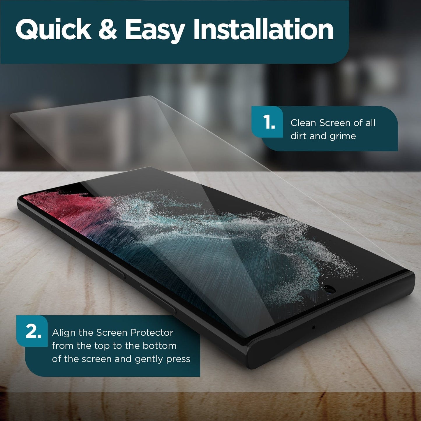 FlexiShield Screen Protector - Galaxy S23 Ultra