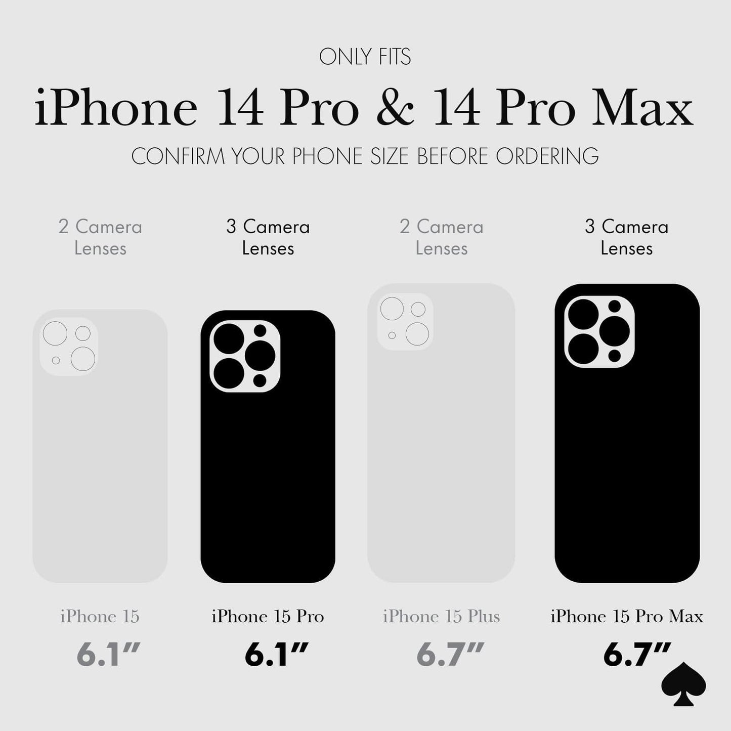 kate spade new york Aluminum Ring Camera Lens Protector Set in Stone Gold - iPhone 14 Pro / Pro Max