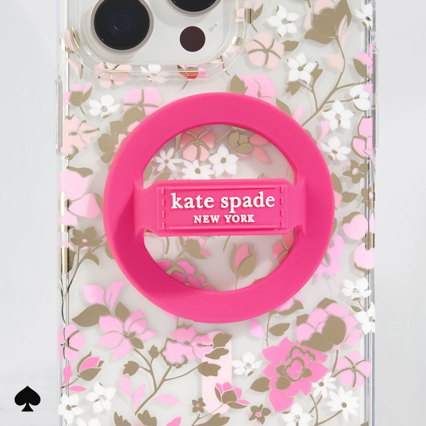 kate spade new york Pom Pom Pink MagSafe Loop Grip