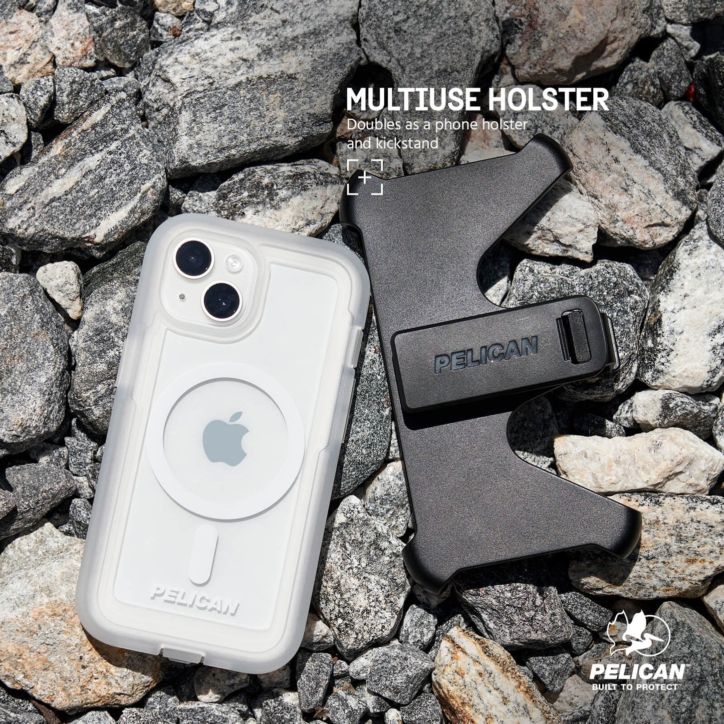 Pelican Voyager Clear MagSafe - iPhone 15