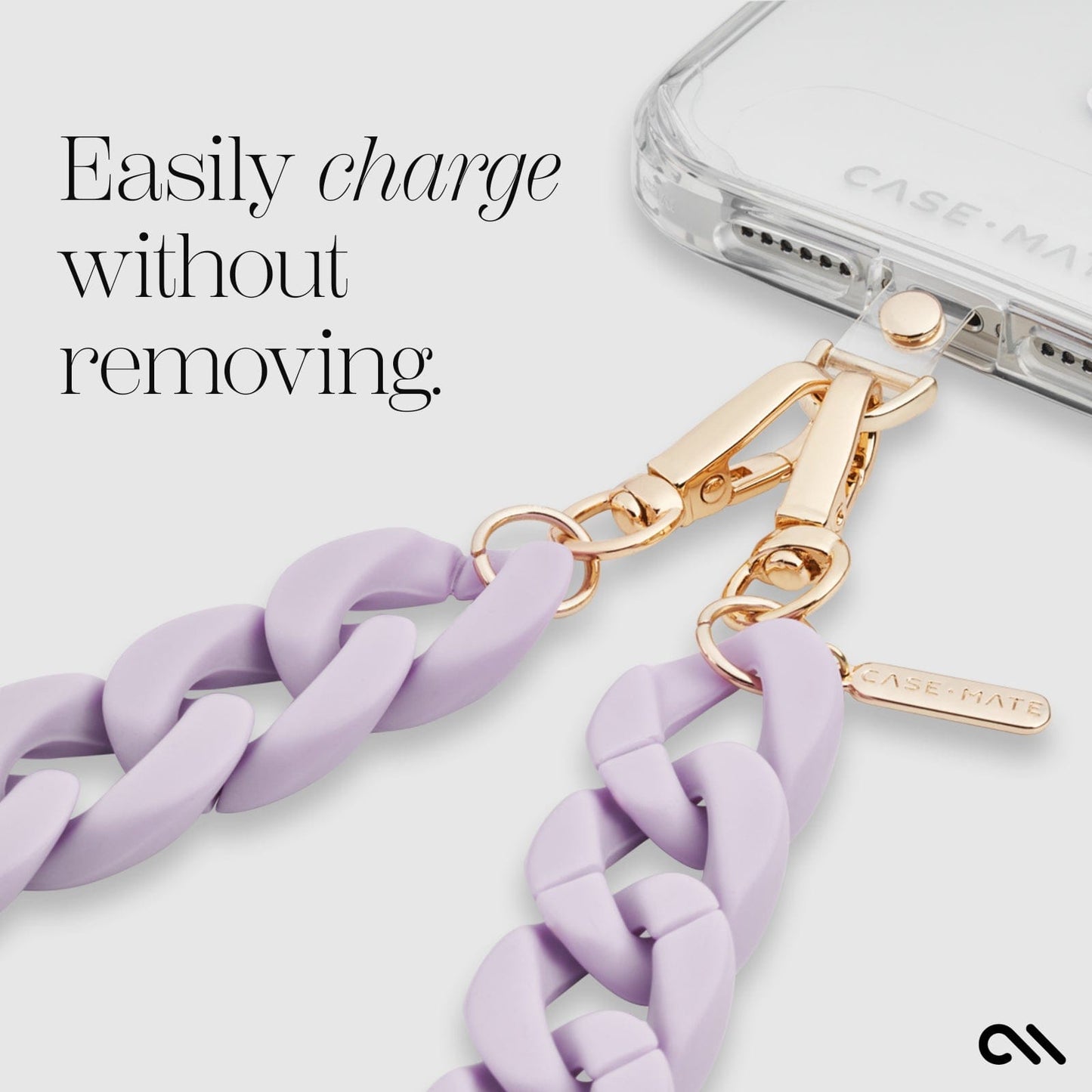 Lavender Chain Phone Crossbody