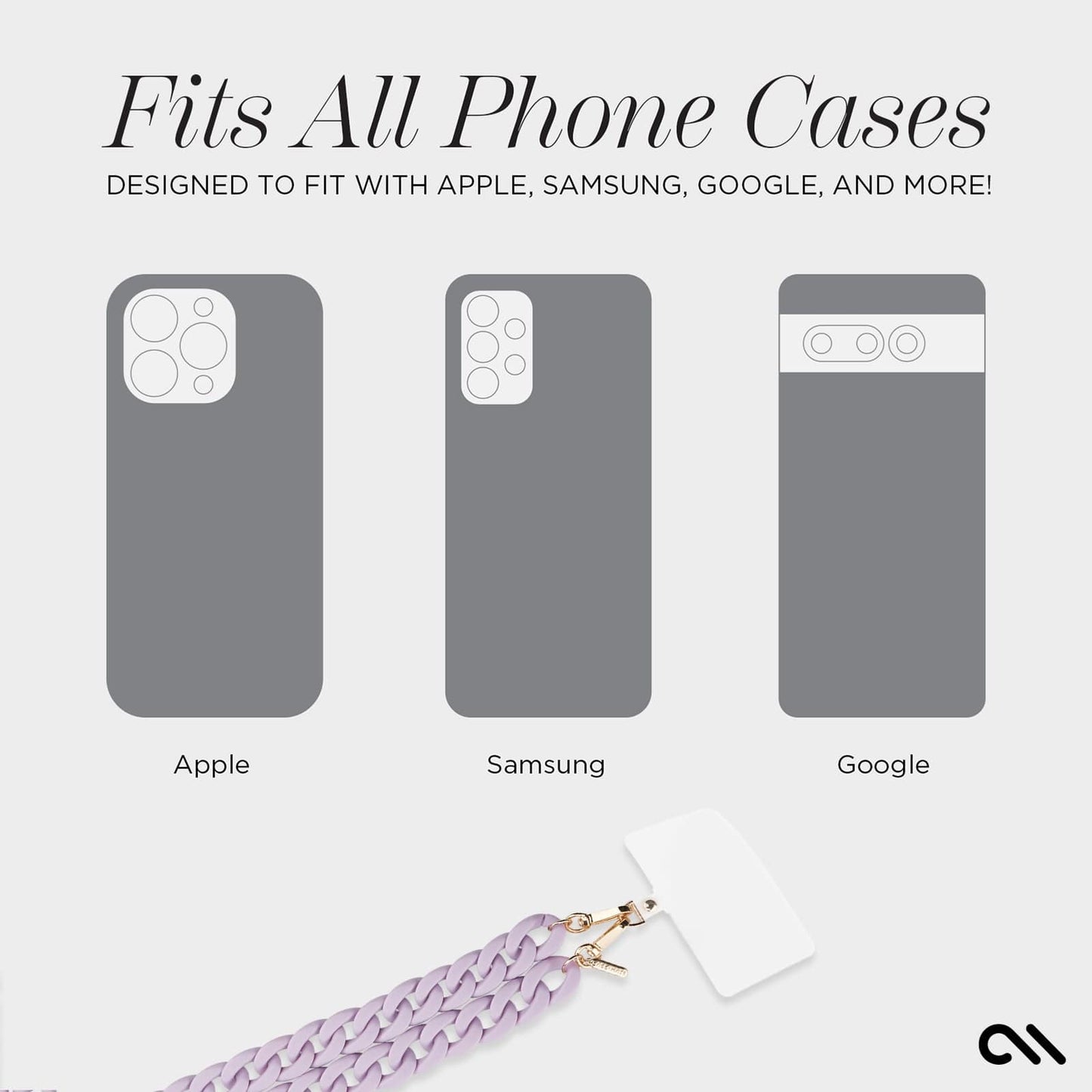 Lavender Chain Phone Crossbody