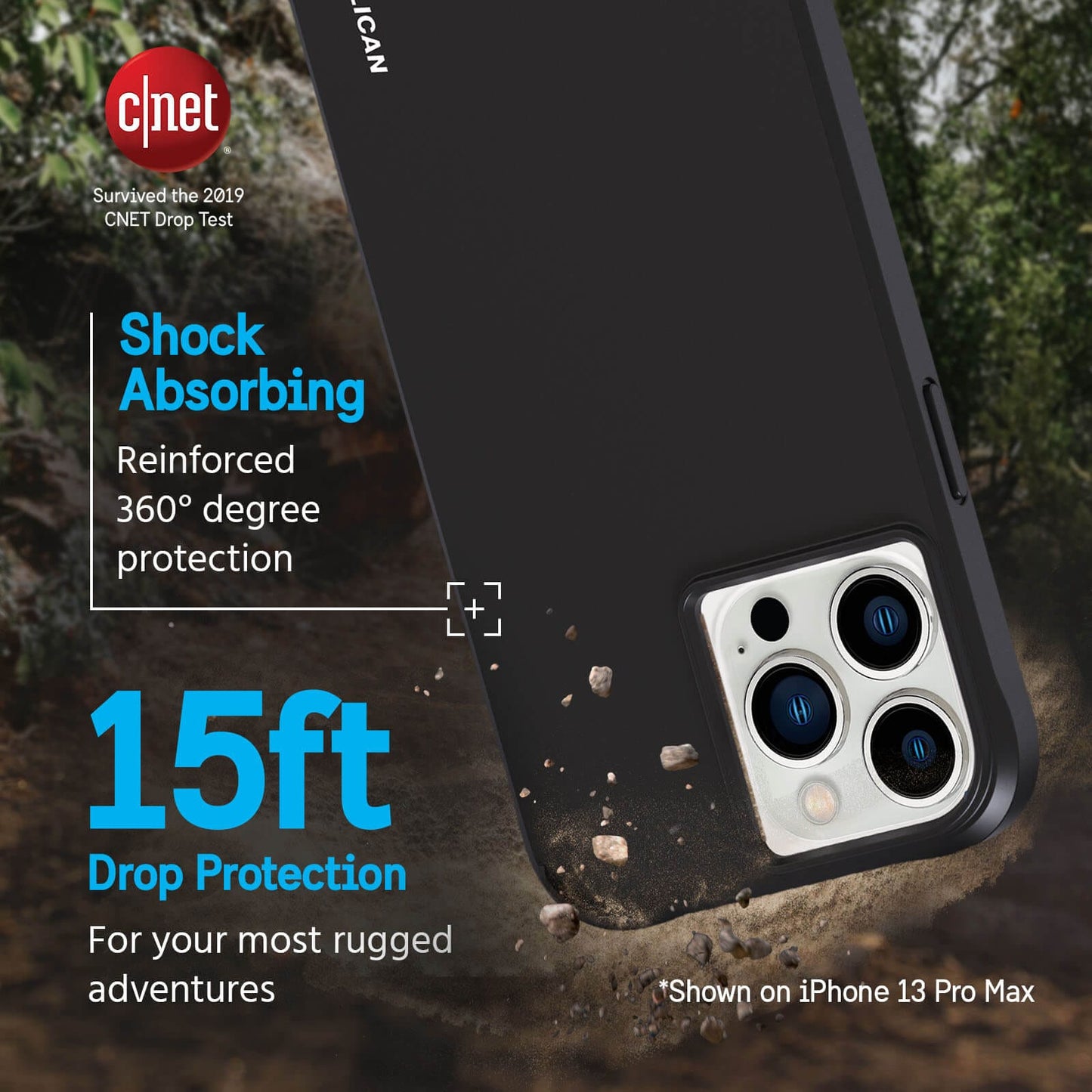 Pelican Ranger Black (MagSafe) - iPhone 14 Pro