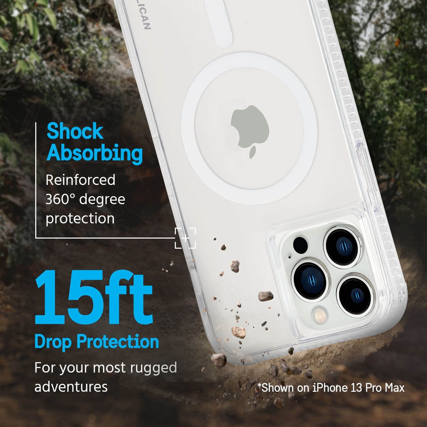 Pelican Ranger Clear (MagSafe) - iPhone 14 Pro