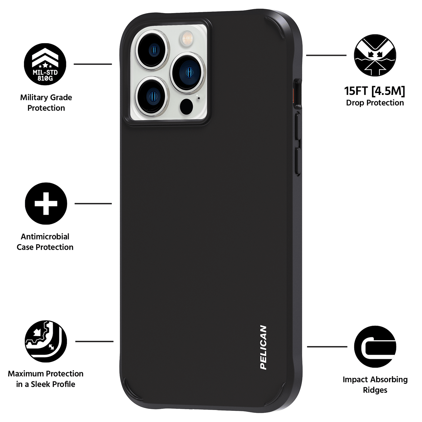Pelican Ranger (Black) - iPhone 13 Pro