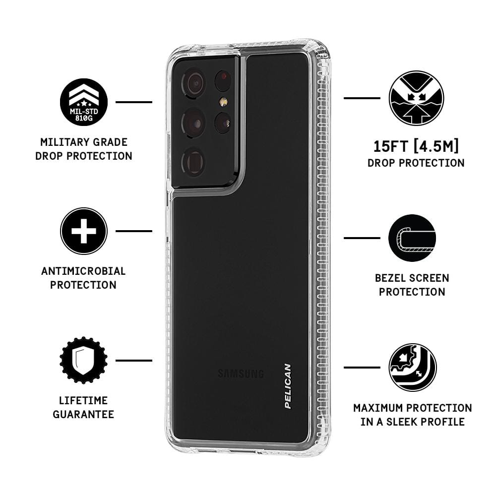 Pelican Ranger (Clear) - Galaxy S21 Ultra 5G