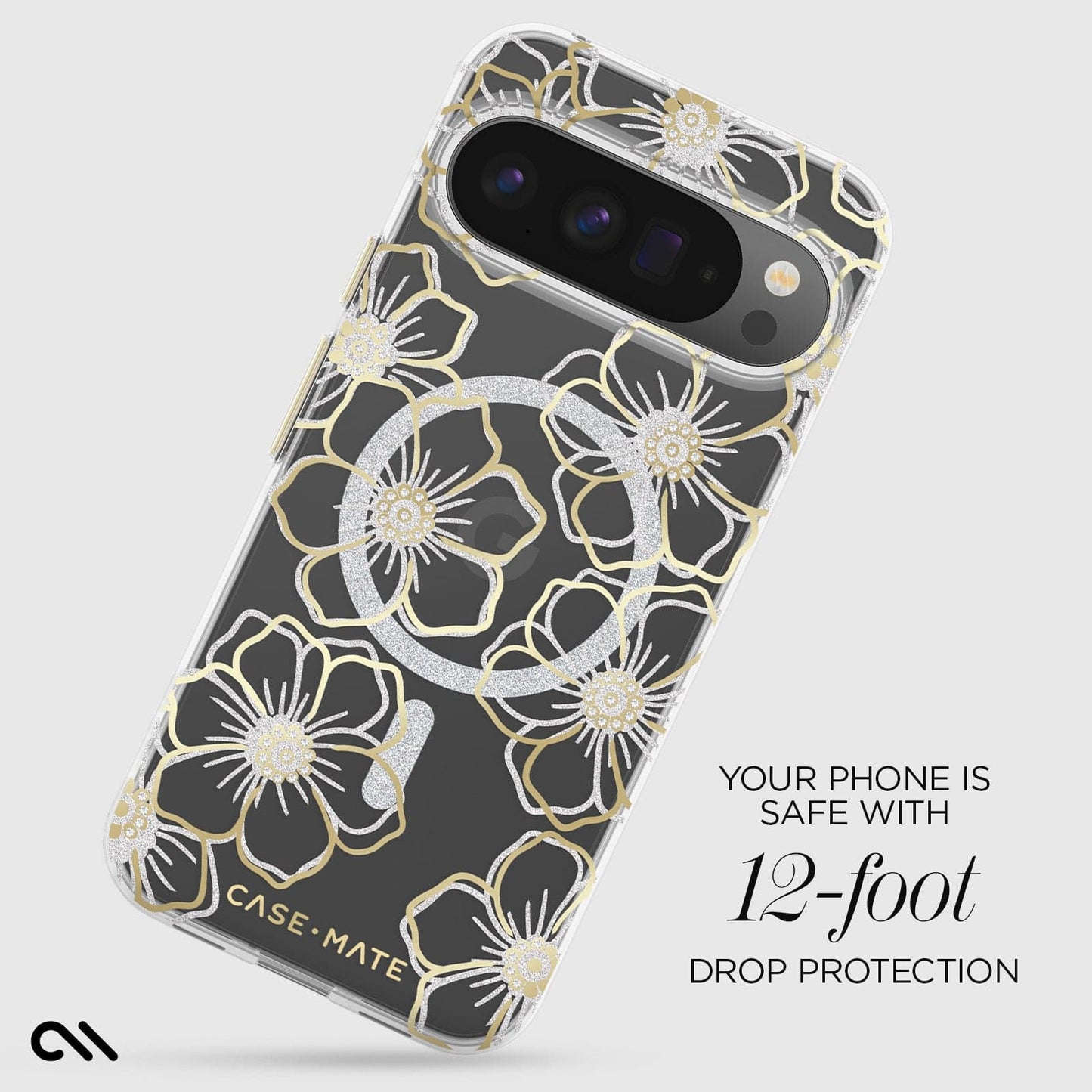 Floral Gems with Magnet - Pixel 10 Pro XL