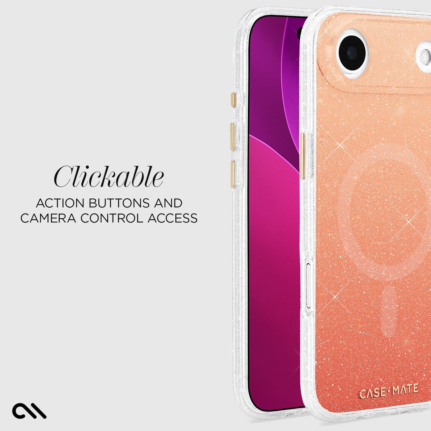 Sheer Twinkle Orange Ombré - iPhone Air