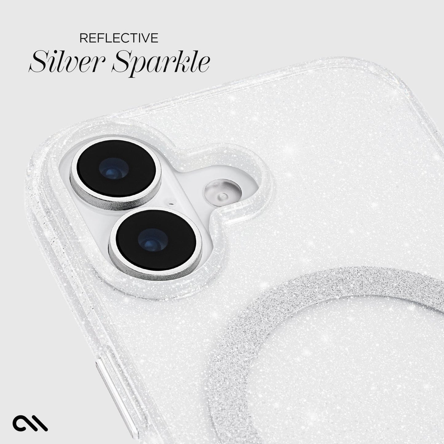 Sheer Twinkle Silver MagSafe - iPhone 17