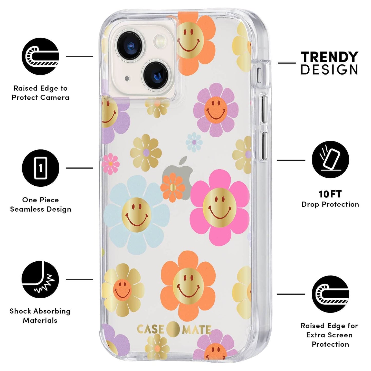 Retro Flowers - iPhone 13 mini