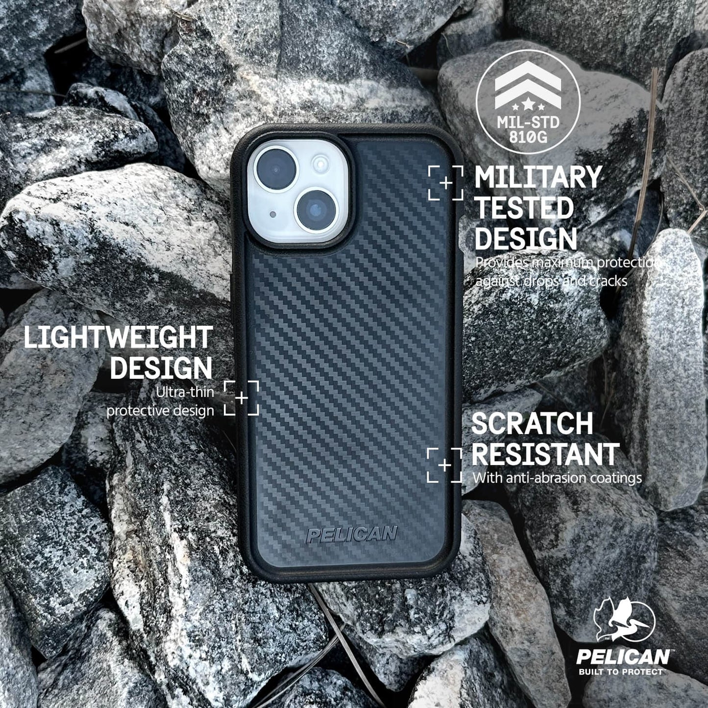 Pelican Protector Carbon MagSafe - iPhone 15 Plus