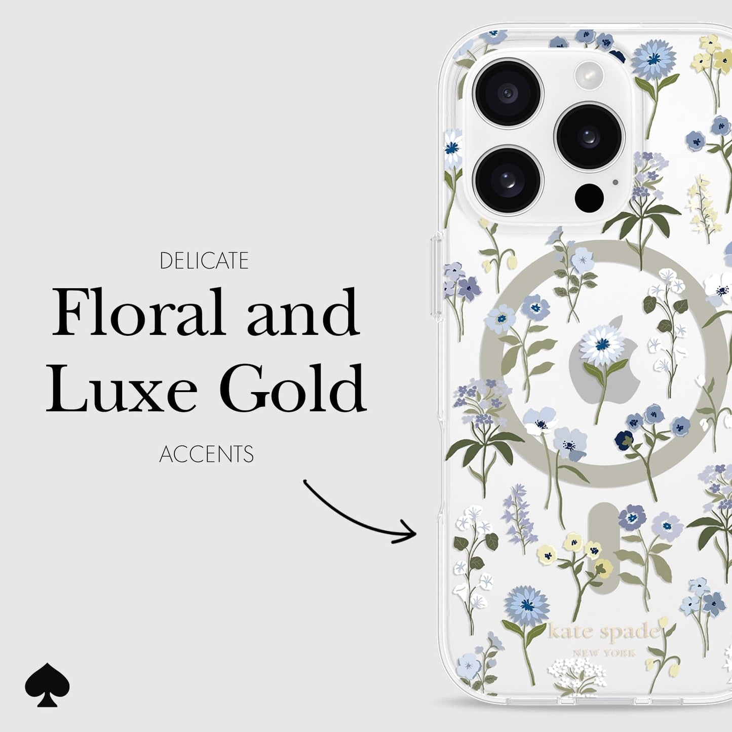kate spade new york Precious Bloom MagSafe - iPhone 16 Pro