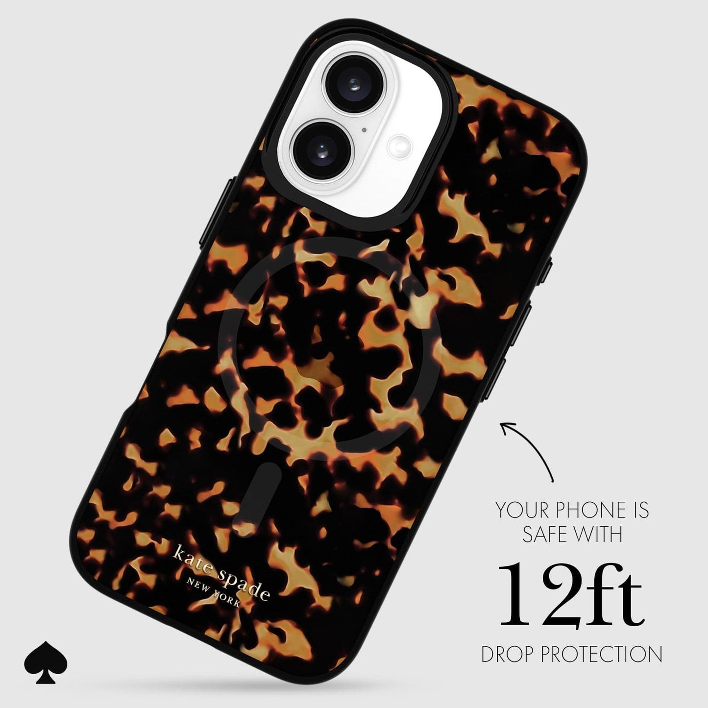kate spade new york Tortoiseshell MagSafe - iPhone 16
