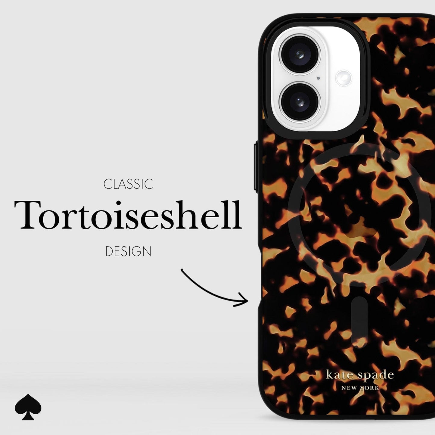 kate spade new york Tortoiseshell MagSafe - iPhone 16
