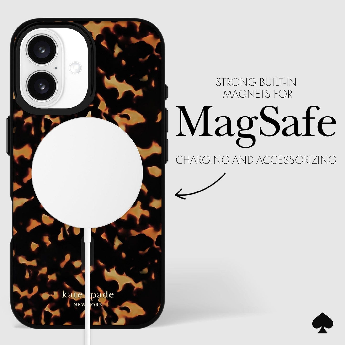 kate spade new york Tortoiseshell MagSafe - iPhone 16