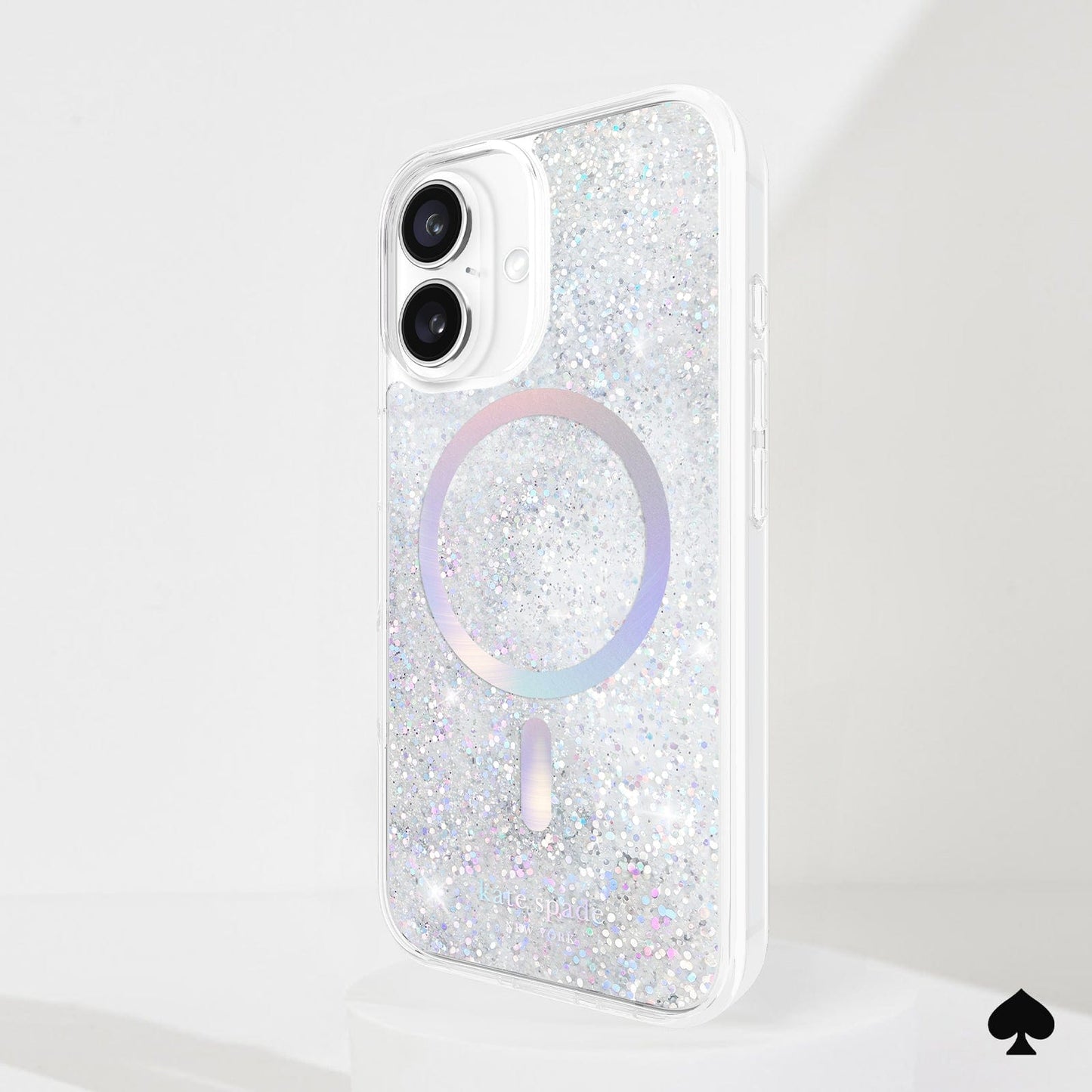 kate spade new york Liquid Glitter Opal Iridescent MagSafe - iPhone 16
