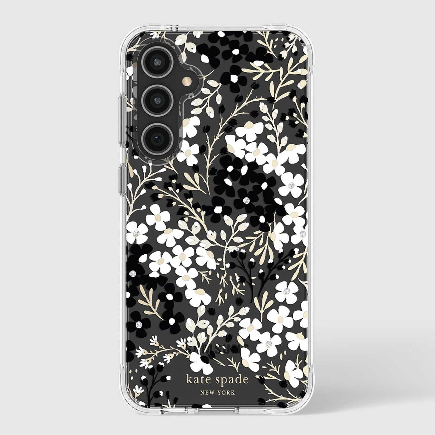 kate spade new york Multi Floral Black and White - Galaxy S23 FE