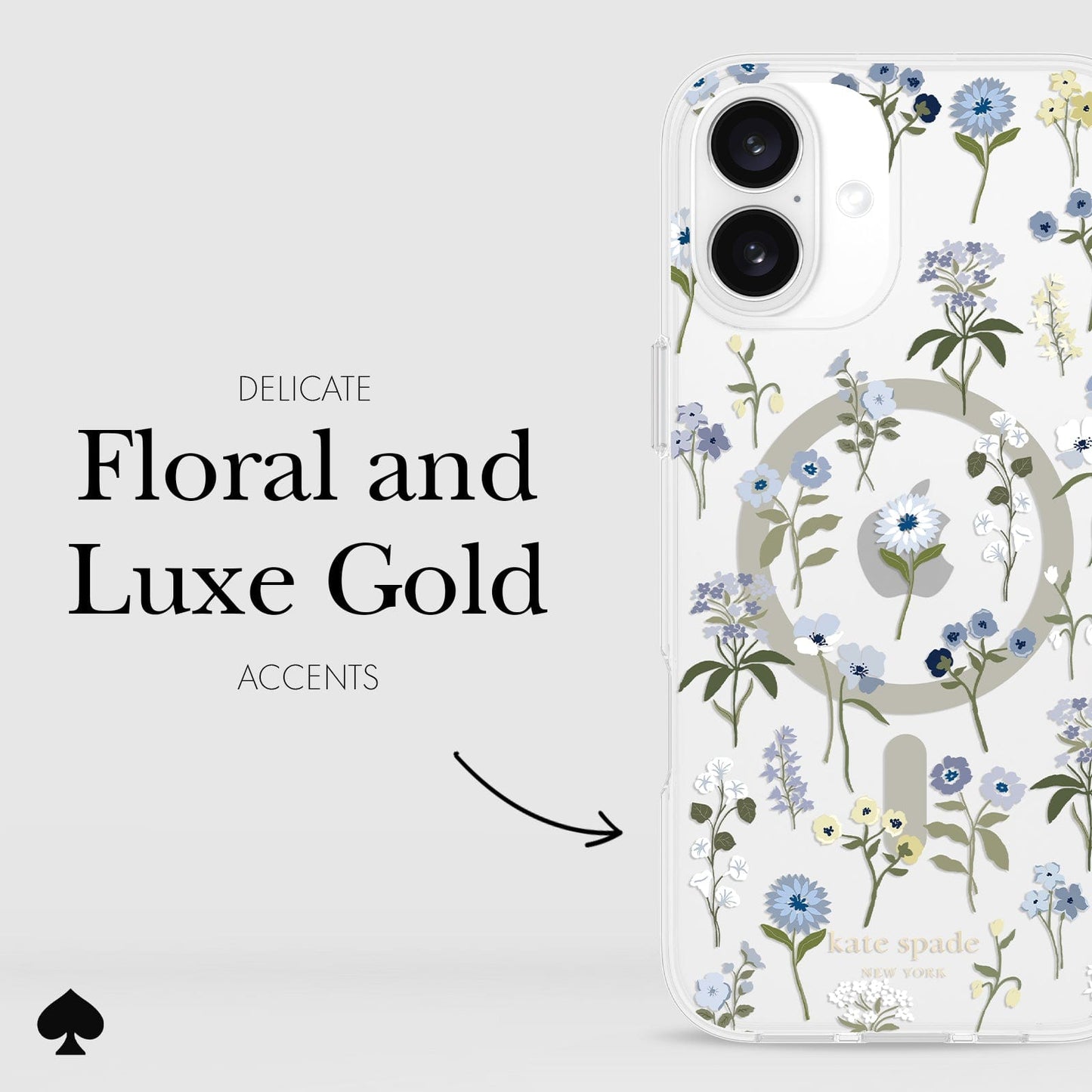 kate spade new york Precious Bloom MagSafe - iPhone 16 Plus