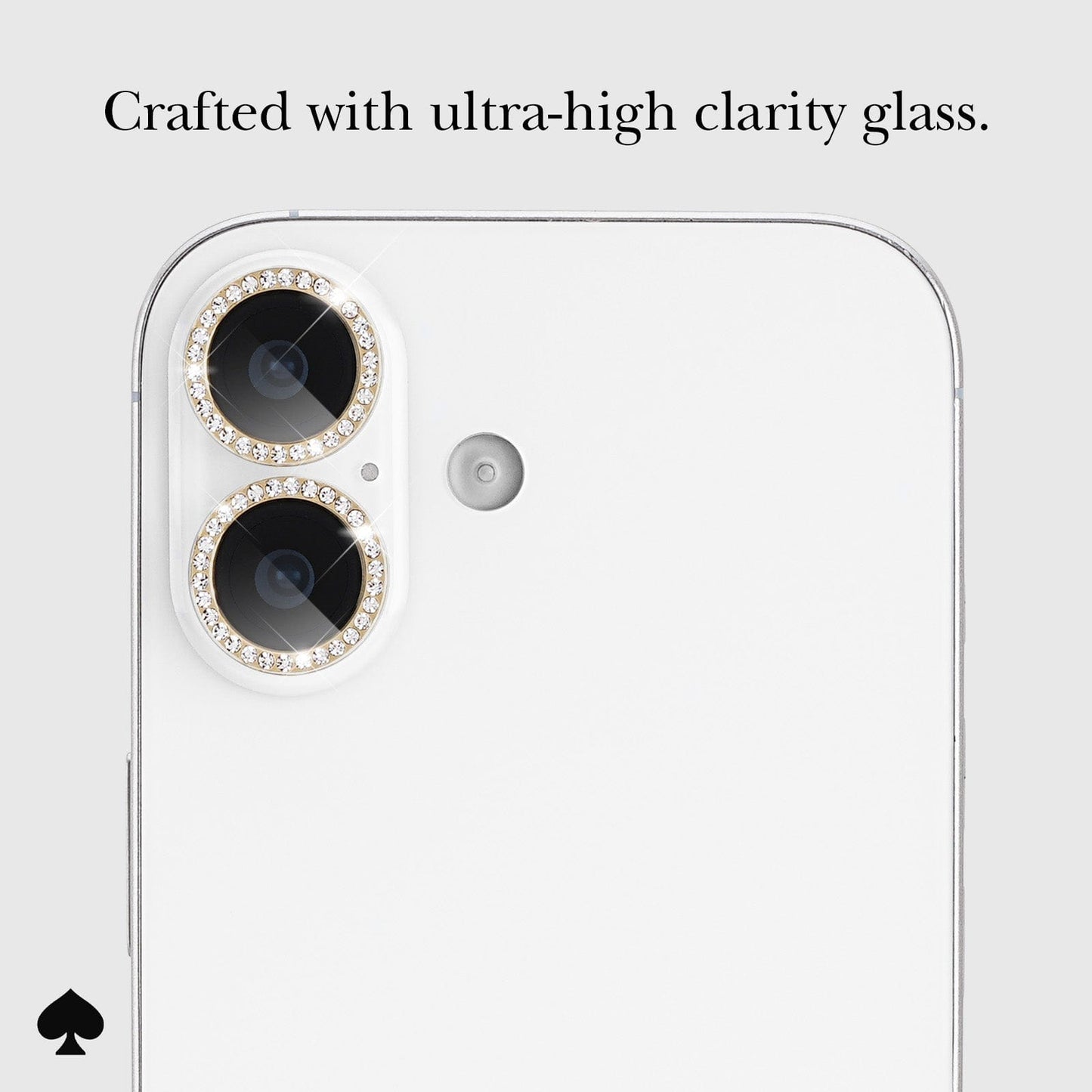 kate spade new york Camera Lens Protector Set in Stone Gold - iPhone 17