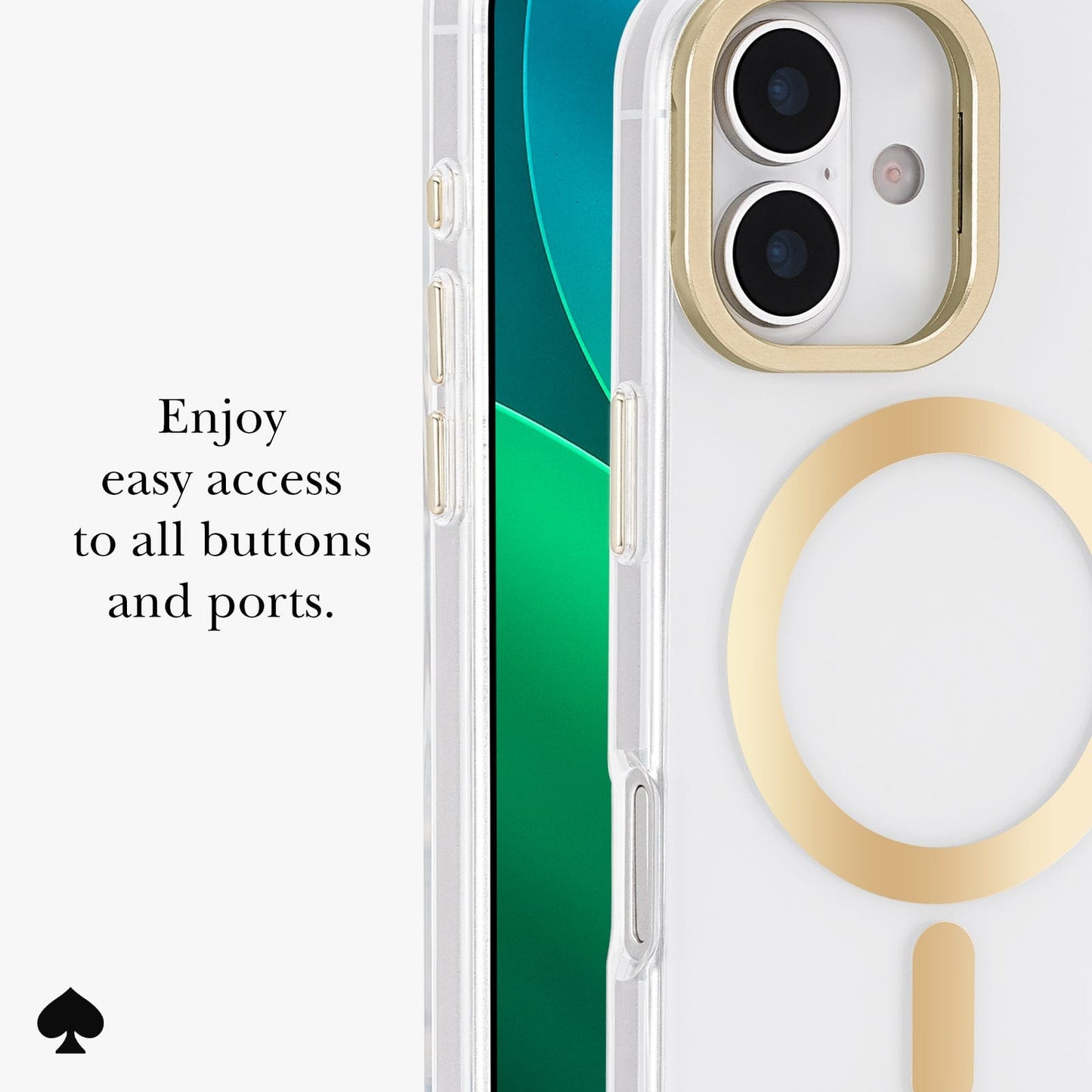 kate spade new york Icon Clear MagSafe - iPhone 17