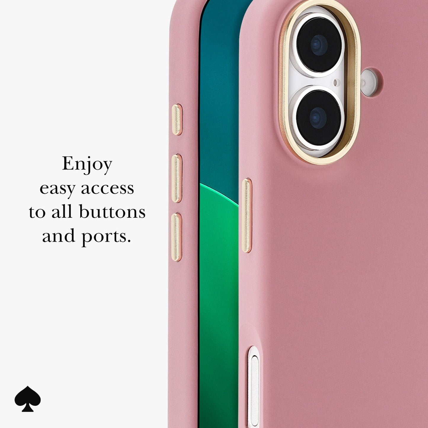 kate spade new york Icon Dusk Rose MagSafe - iPhone 17