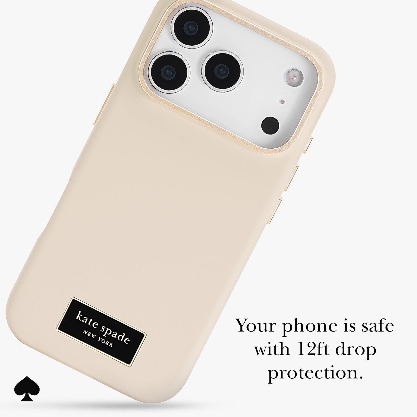 kate spade new york Icon Perfect Beige MagSafe - iPhone 17 Pro