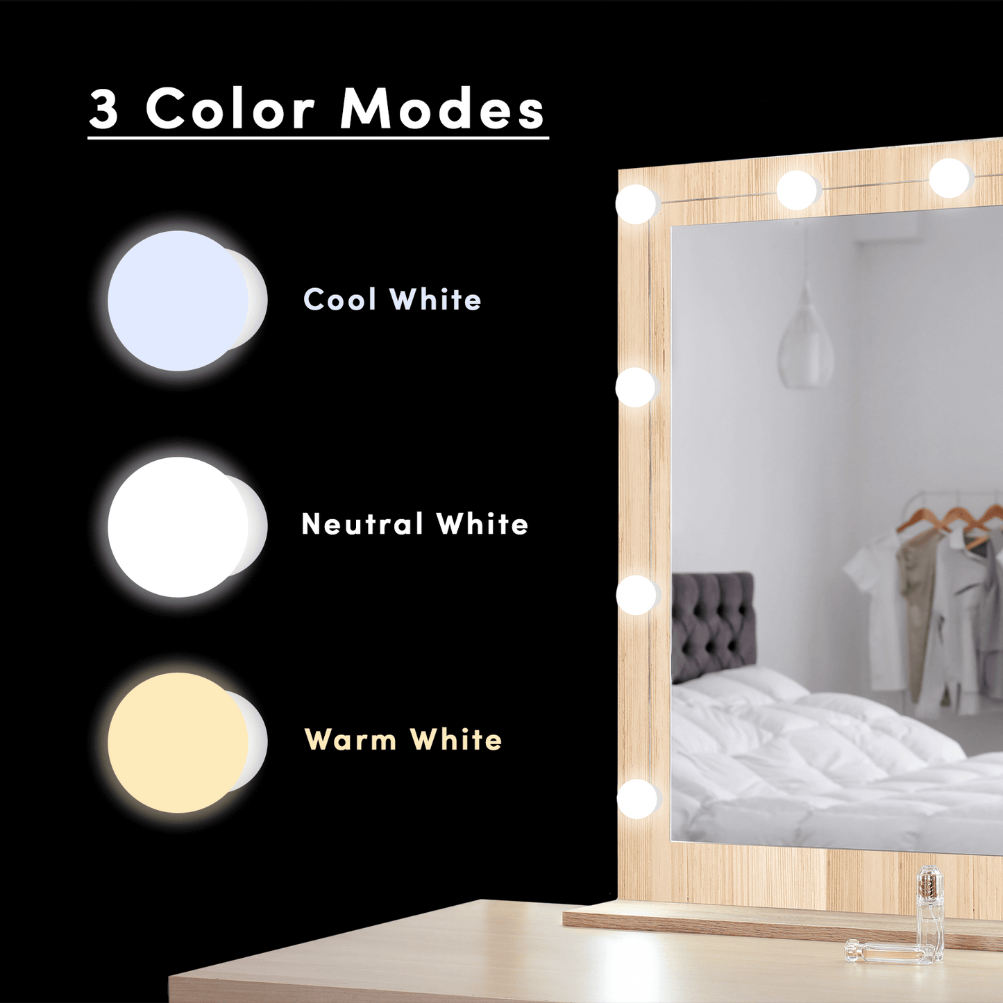 LED Vanity Mirror Lights - Makeup Mirrors