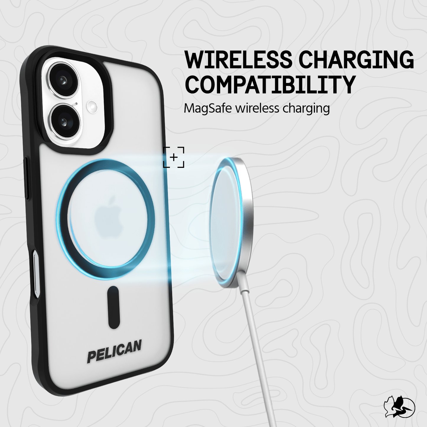 Pelican Ranger Frosted Clear MagSafe - iPhone 16