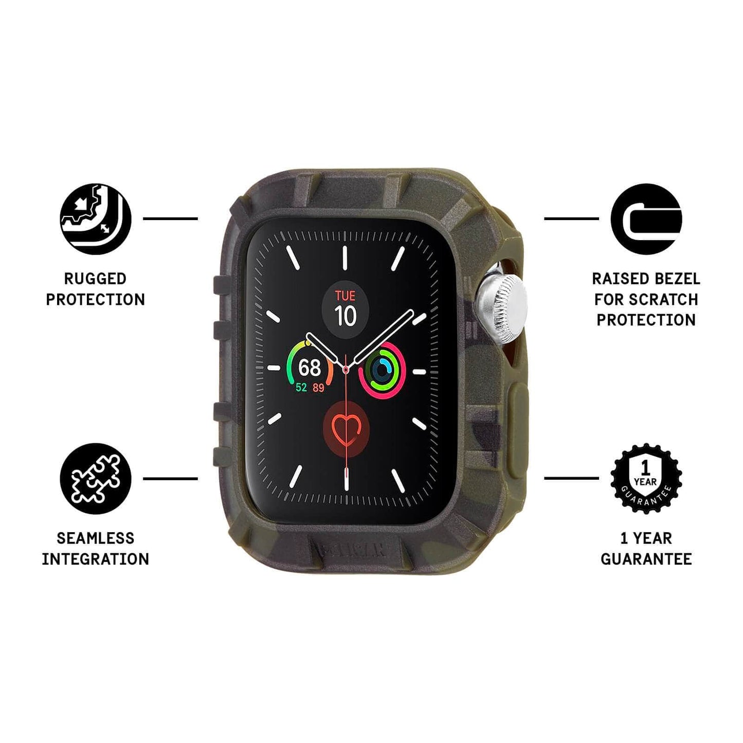 Pelican Protector Bumper (Camo Green) - Apple Watch 42-44mm