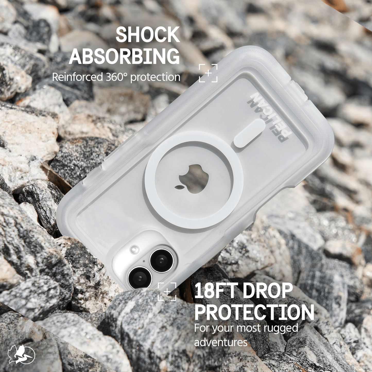 Pelican Voyager Clear MagSafe - iPhone 16 Plus