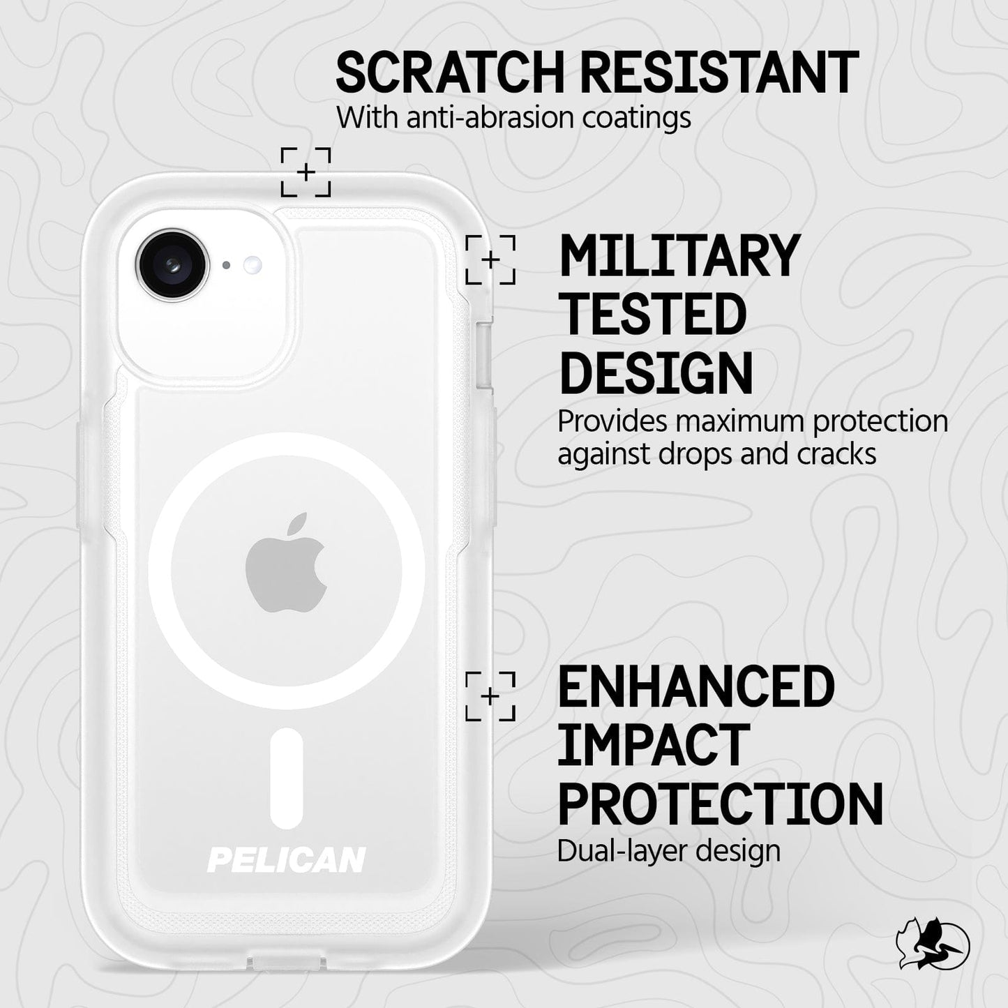Pelican Voyager MagSafe (Clear) - iPhone 16e