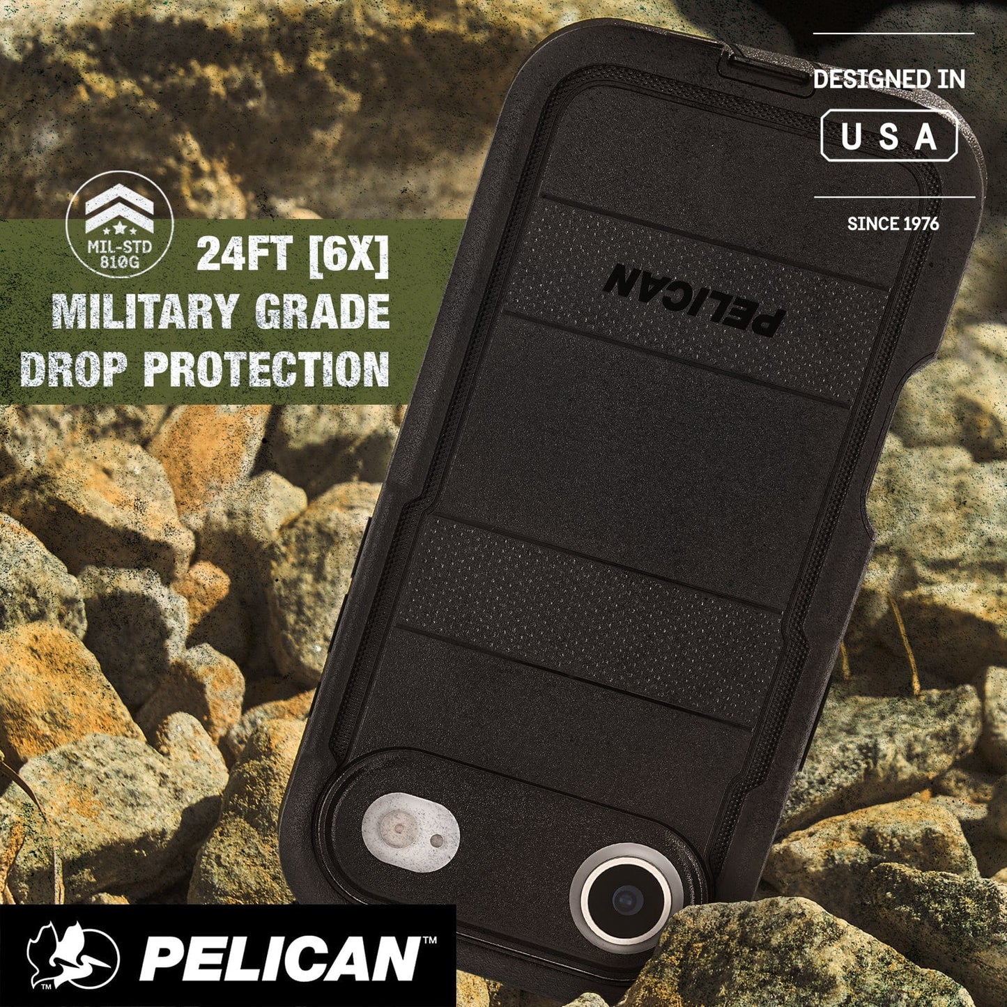 Pelican Voyager Black MagSafe - iPhone Air