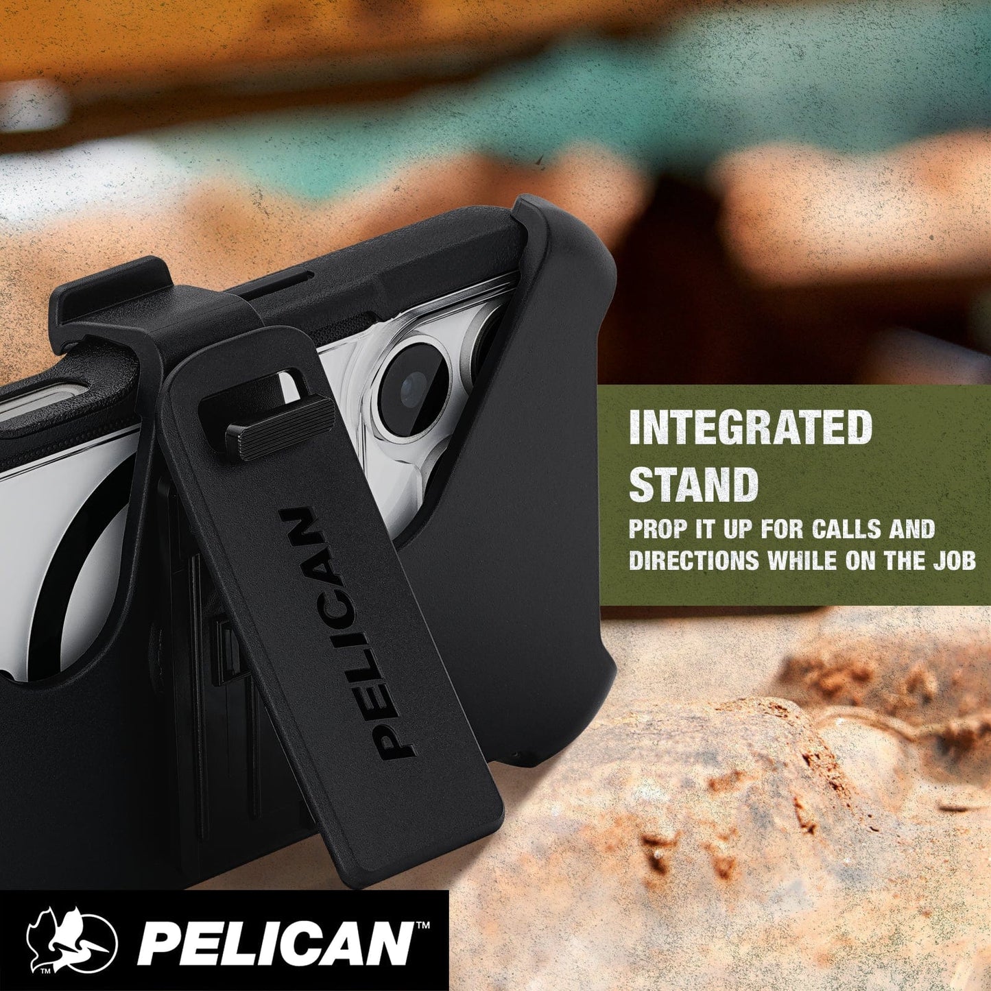 Pelican Voyager Clear/ Black MagSafe - iPhone 17 Pro