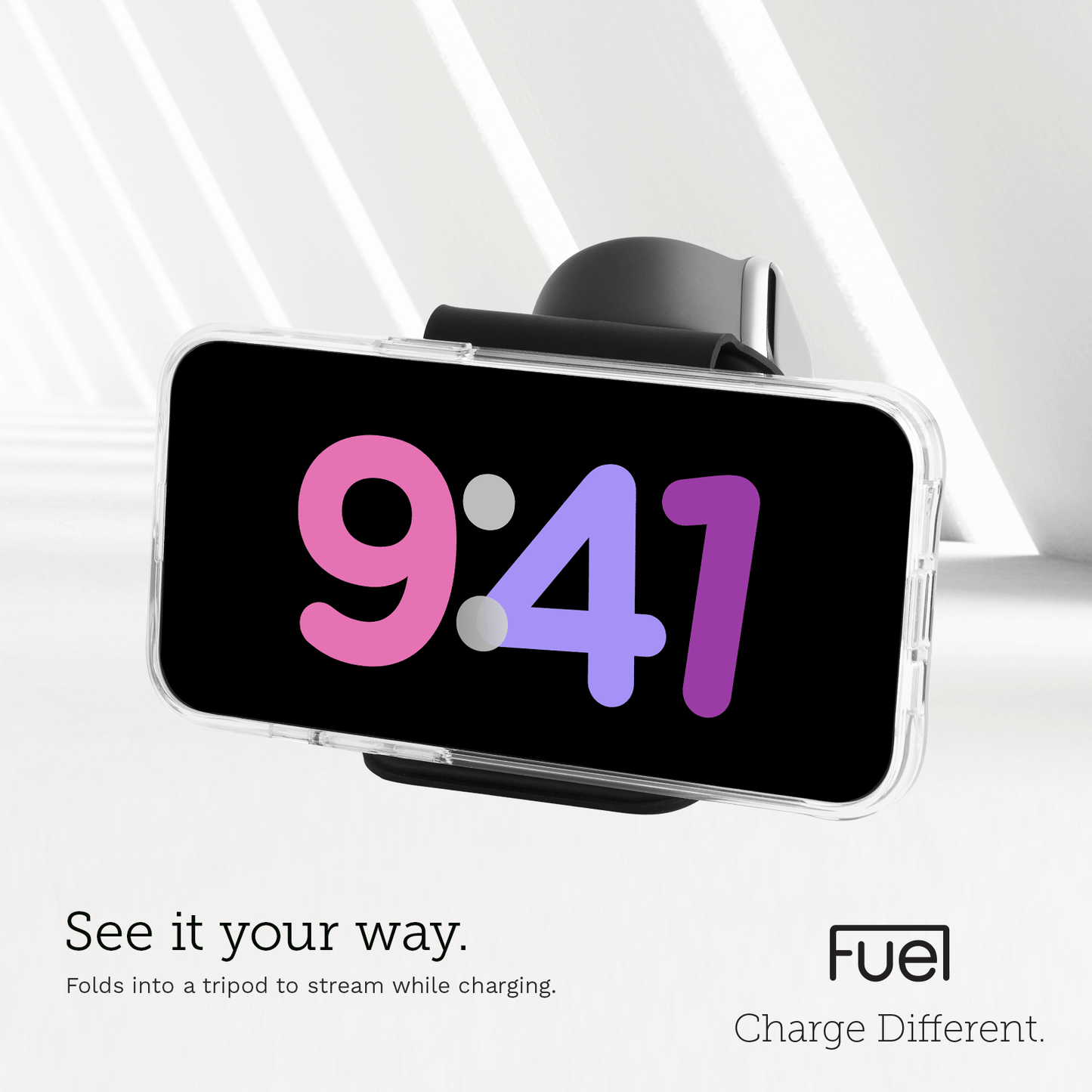 Fuel 3 in 1 Foldable MagSafe Travel Charger