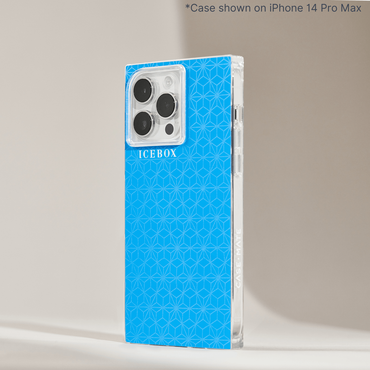 Icebox Facet Blue Gold (MagSafe) - iPhone 14