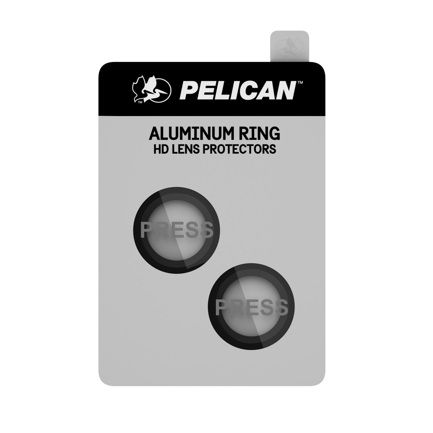 Pelican Aluminum Ring Camera Lens Protector (Black) - iPhone 14 / 14 Plus