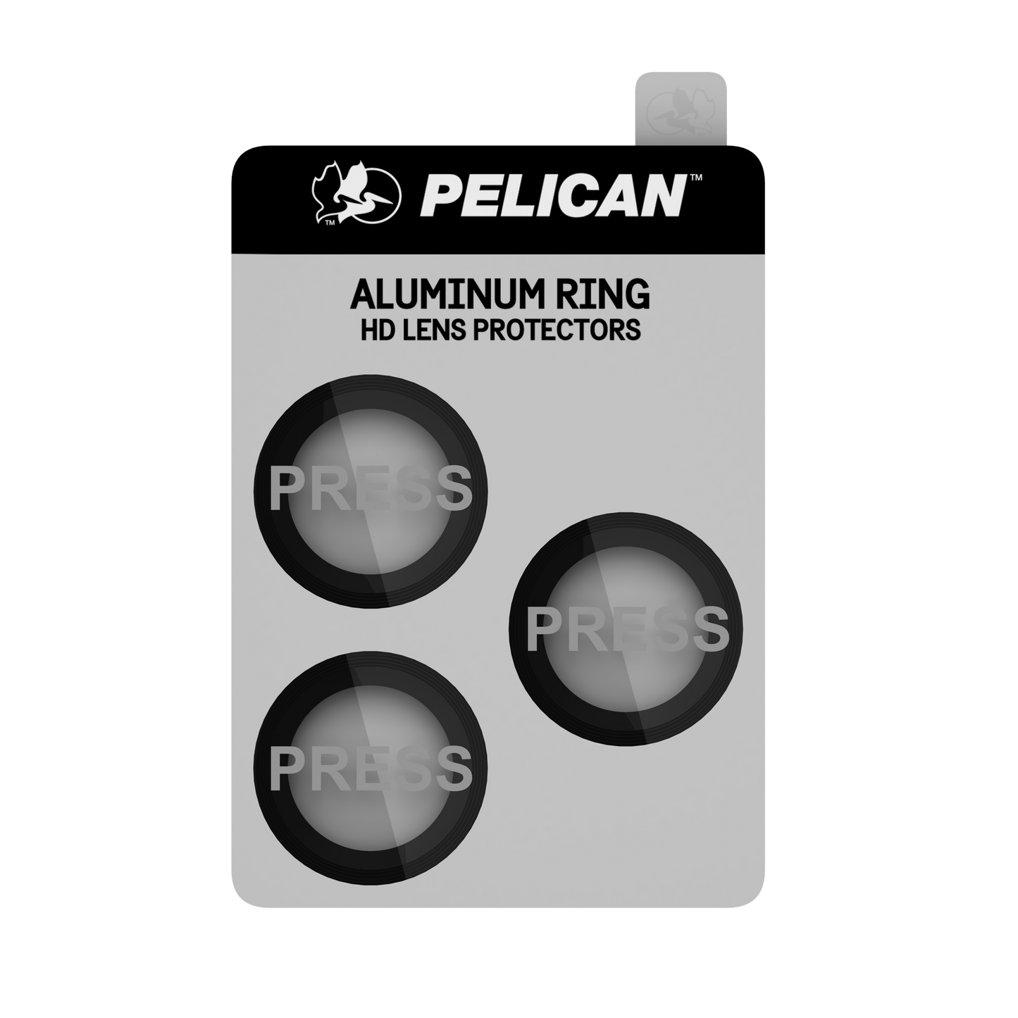 Pelican Aluminum Ring Camera Lens Protector (Black) - iPhone 14 Pro / 14 Pro Max