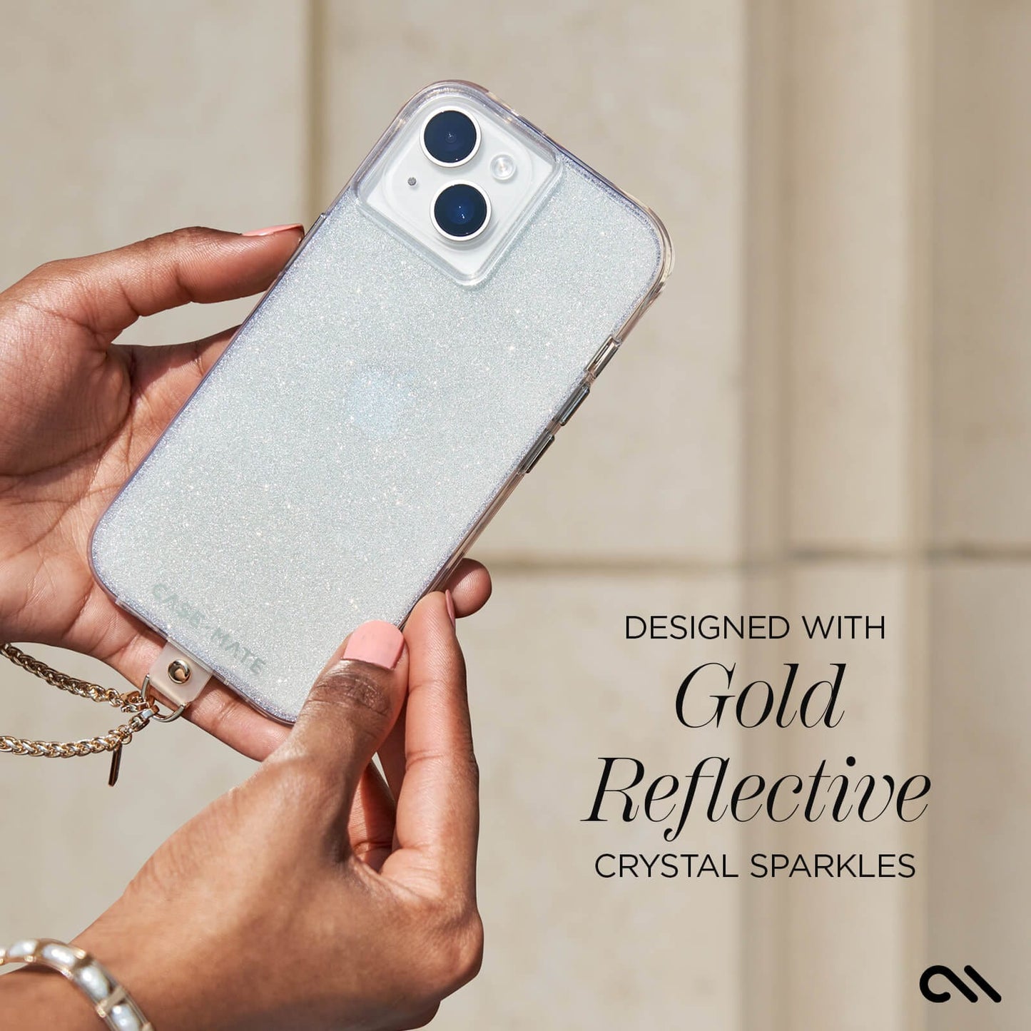 Sheer Crystal Gold - iPhone 15 Plus