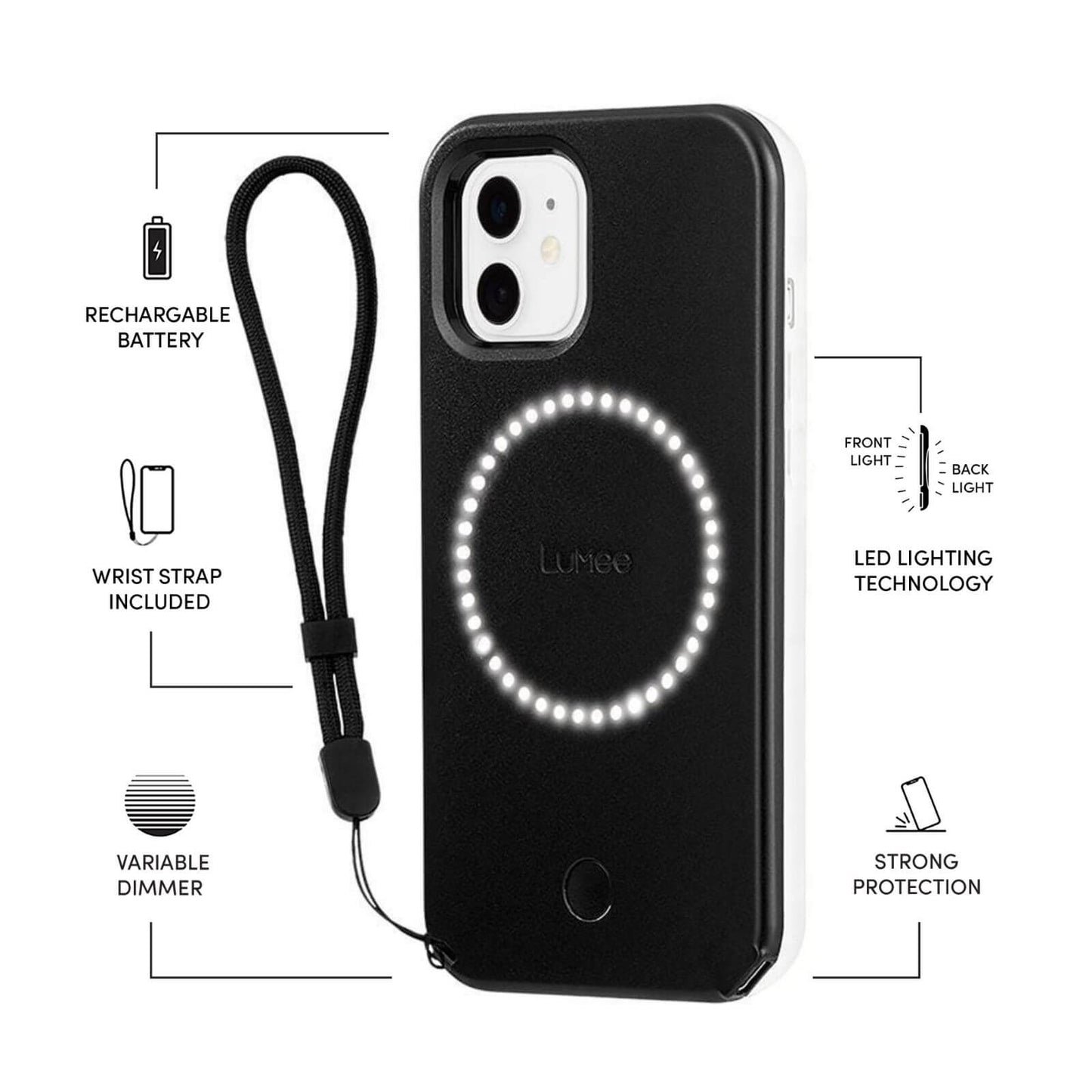 Halo Matte Black - iPhone 12 / iPhone 12 Pro