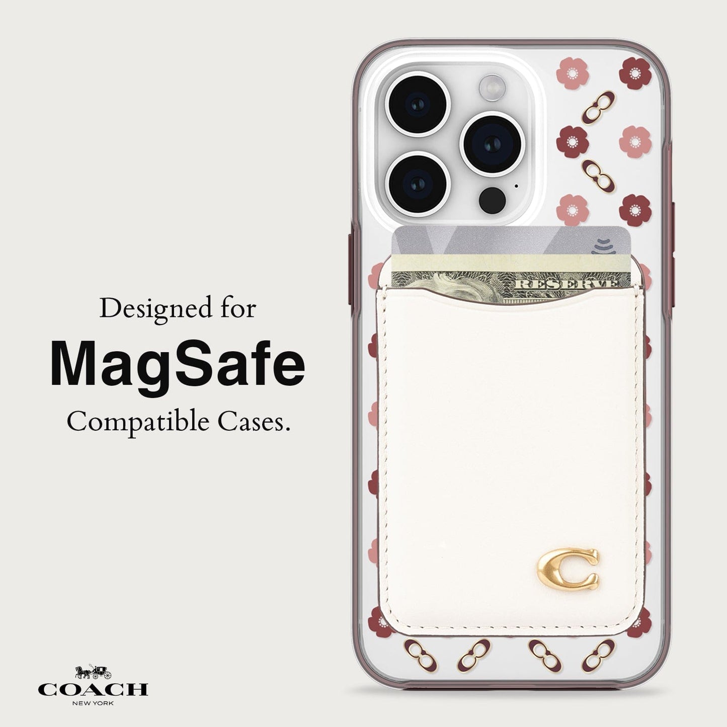 Coach Chalk MagSafe Wallet