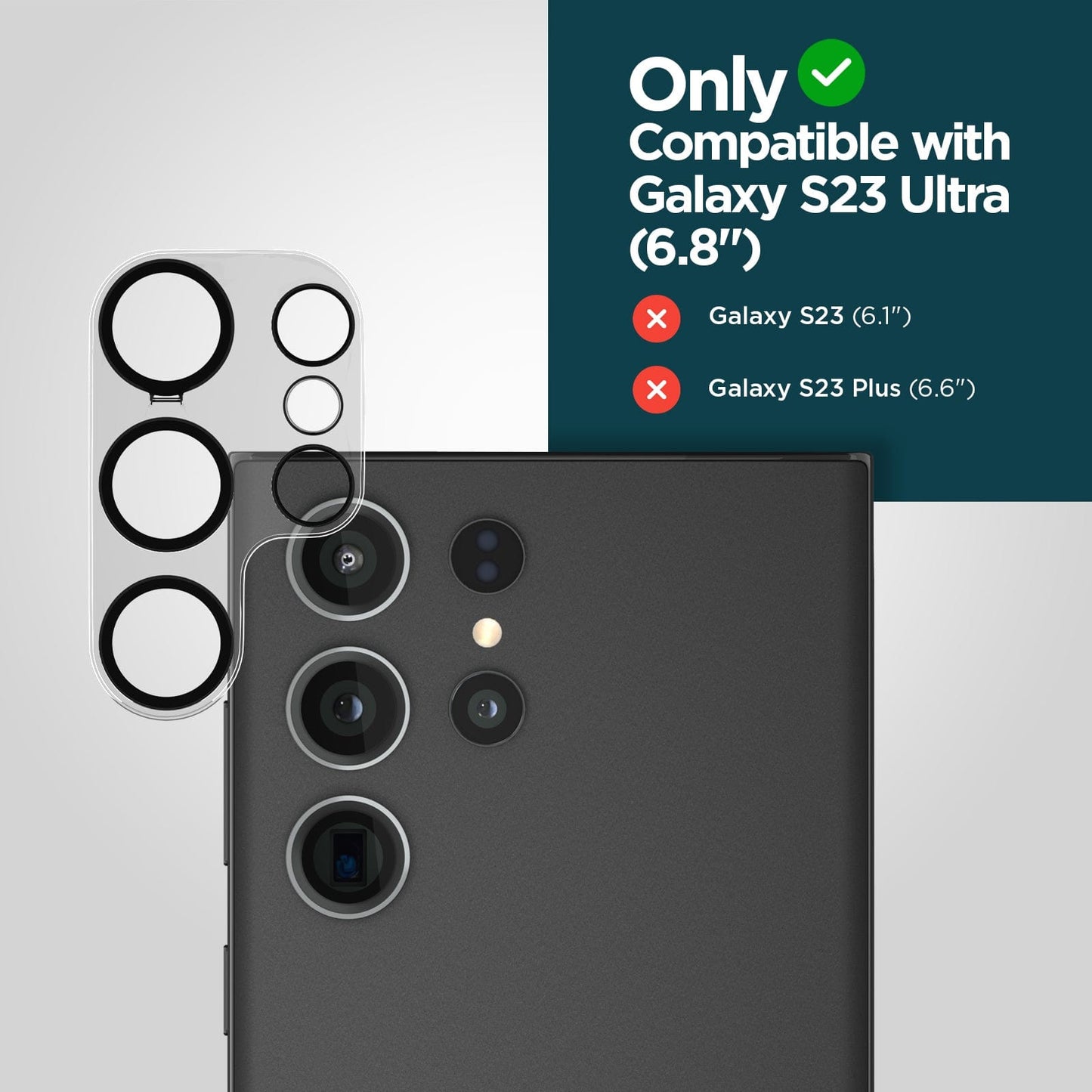 Camera Lens Protector - Galaxy S23 Ultra