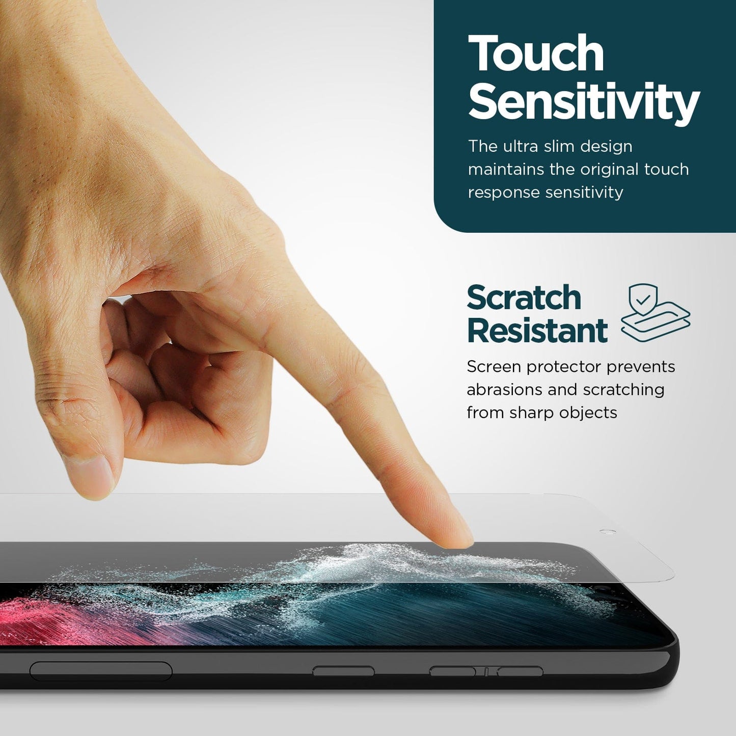 FlexiShield Screen Protector - Galaxy S23+