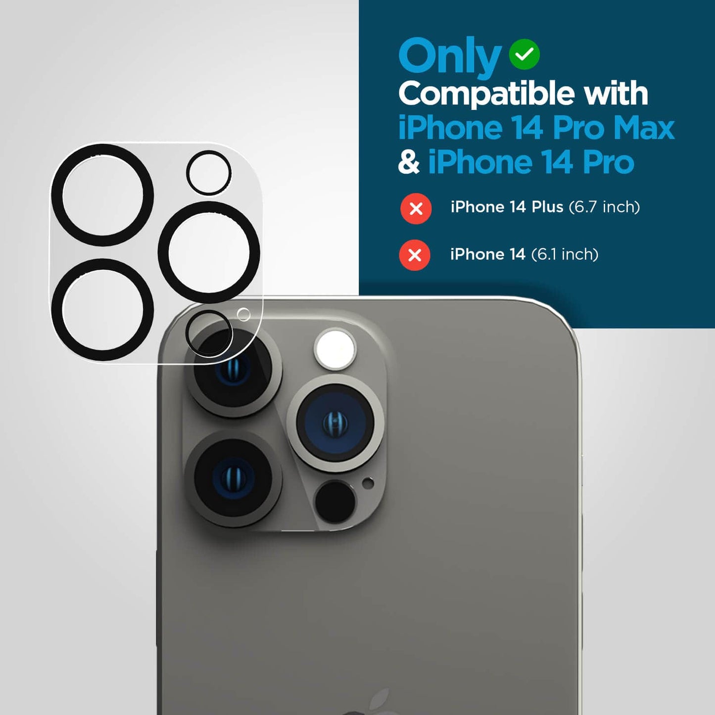 Camera Lens Protector - iPhone 14 Pro / 14 Pro Max